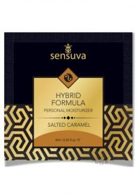 Sensuva Hybrid Personal Moisturizer Single Use Packet Salted Caramel .20oz